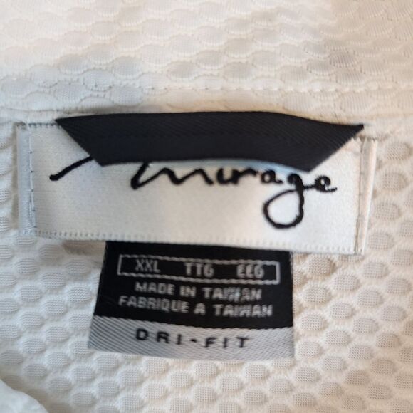 Men's Nike Dri-Fit "Mirage" zip up polo, size XXL - Picture 4 of 5